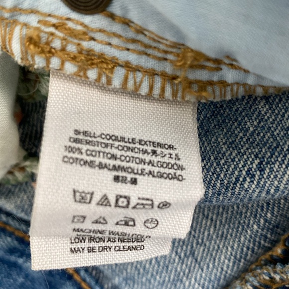 Free People denim maxi skirt - Picture 10 of 10